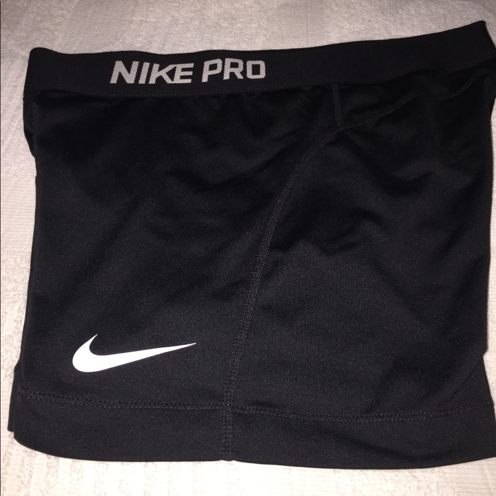 Black Nike Pro Compression Shorts