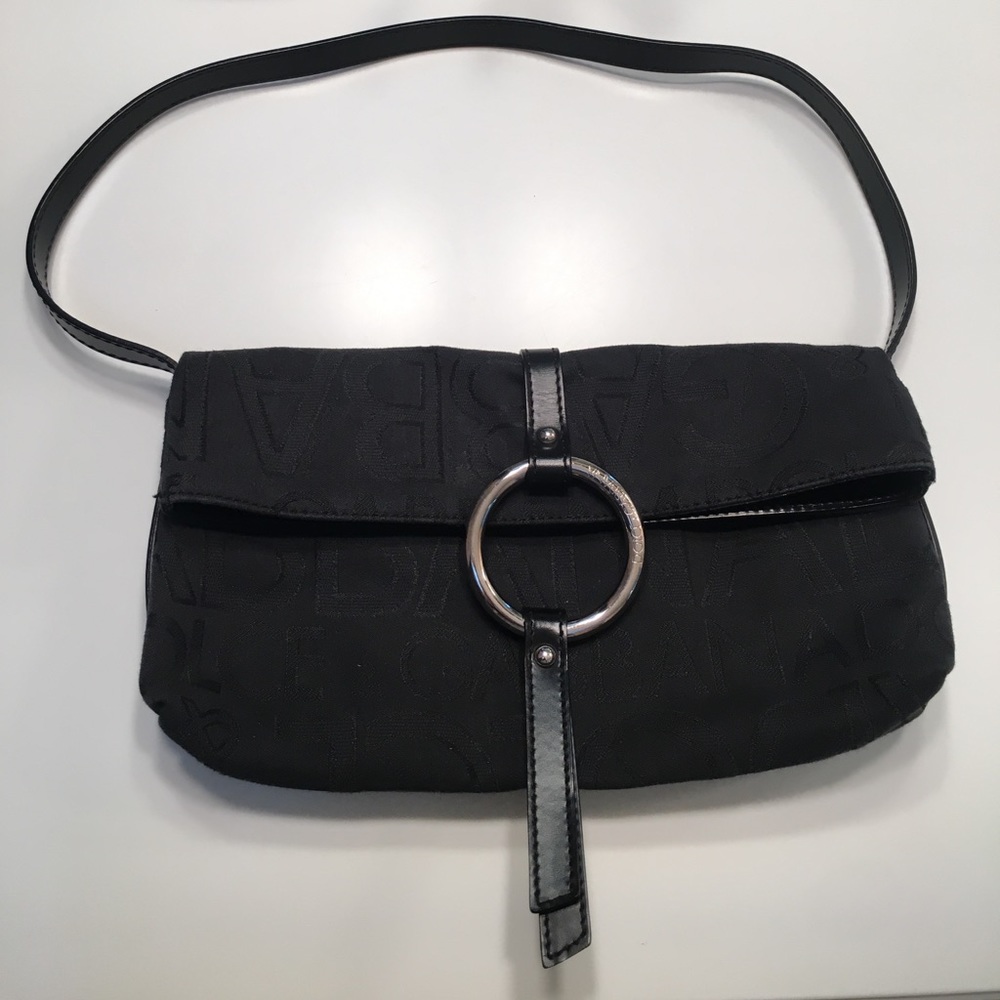 Black Dolce & Gabbana Embroidered Bag