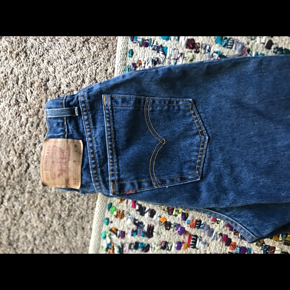 Vintage Levi High Waisted Denim Jeans
