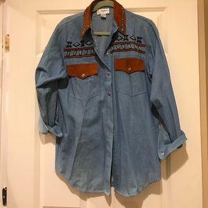 Denim shirt!