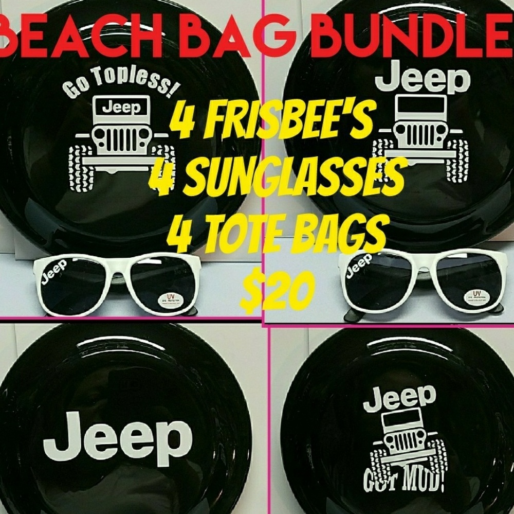 New Frisbee's and Sunglasses!