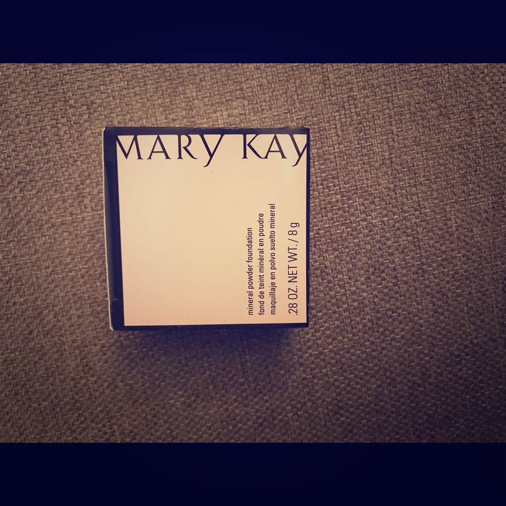 Mary Kay mineral foundation Never used.
