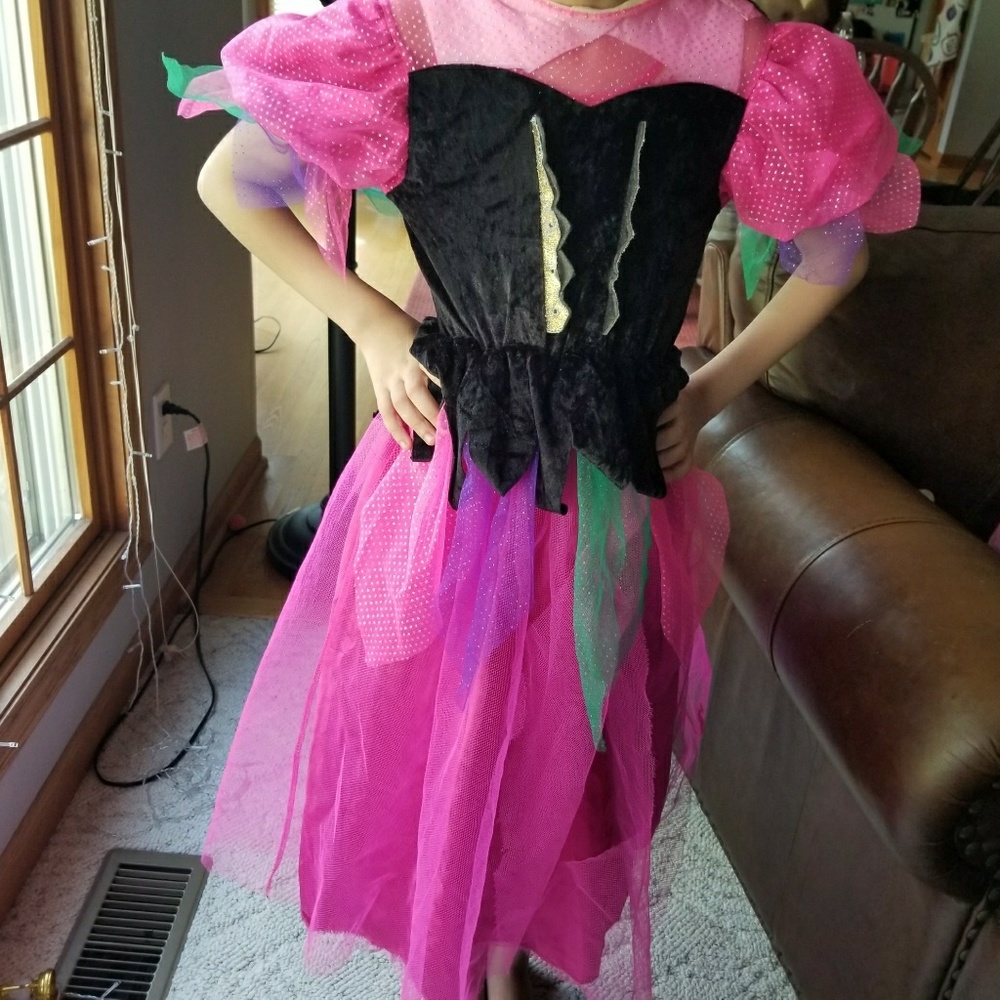 Pink Witch Costume