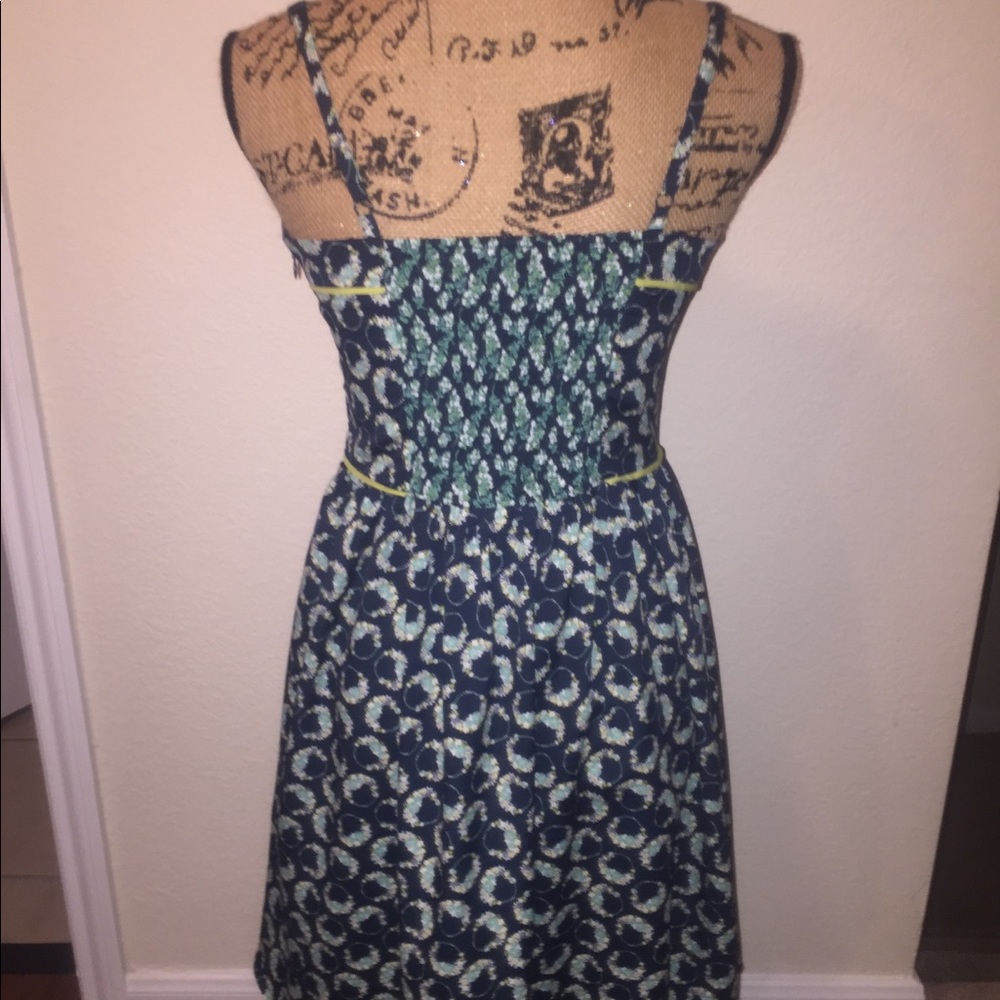 Blue flower dress