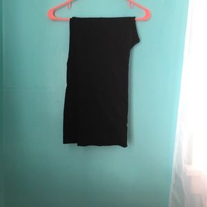 Black Straight Leg Pant