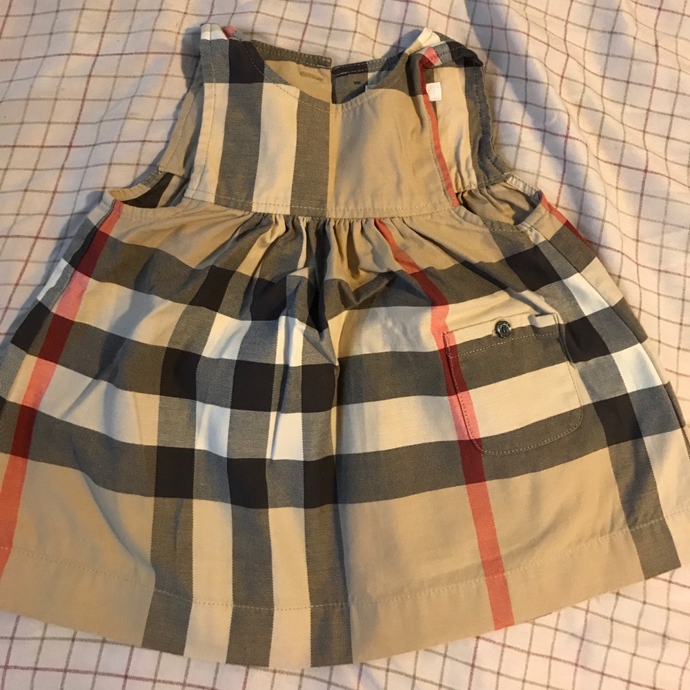 100% real Burberry dress for lil girls