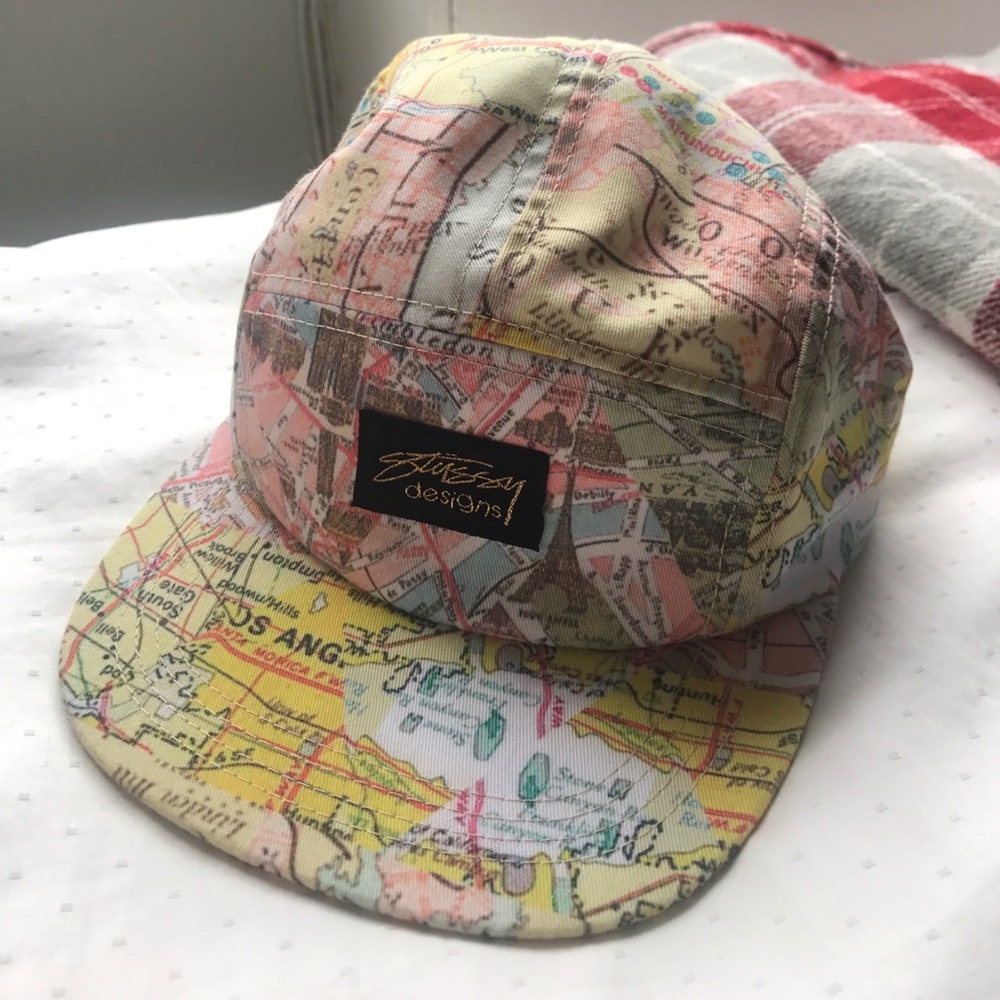 Stussy Map of Los Angeles Hat