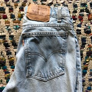Levi Vintage High Waisted Denim Jeans