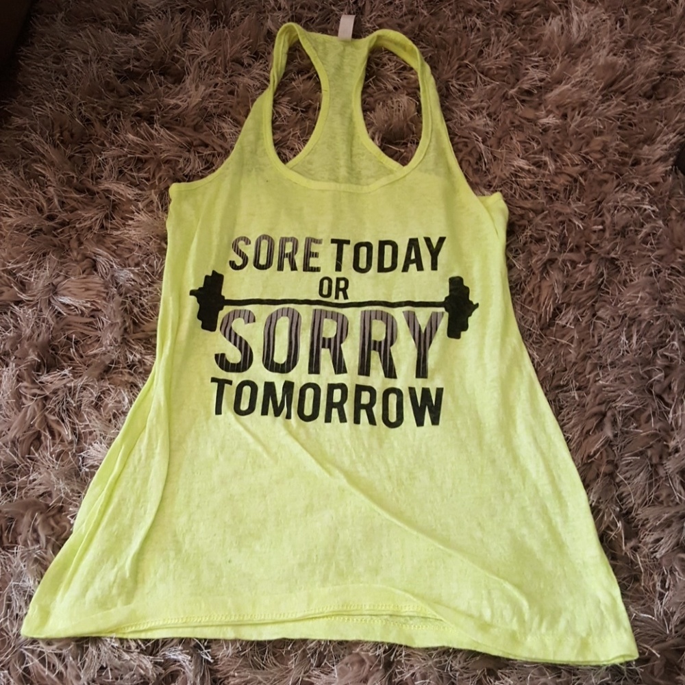 Work out tank