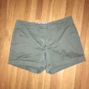 "J Crew Style" chino shorts