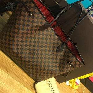 Authentic Louis Vuitton Neverfull GM tote