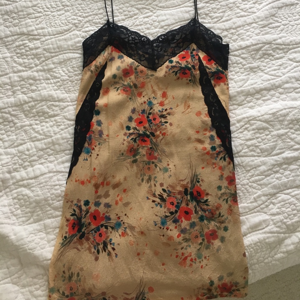 Floral slip dress