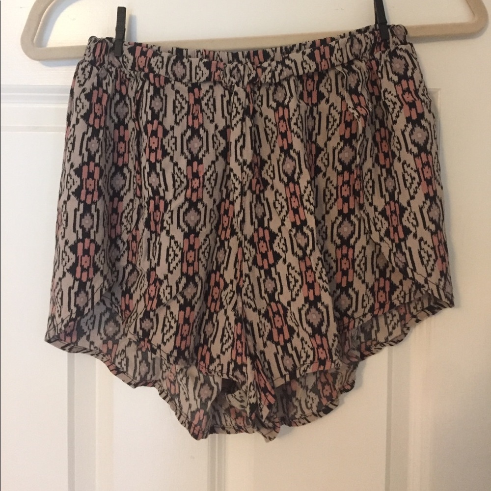Pattern Soft Shorts