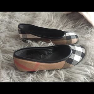 Burberry flats for kids