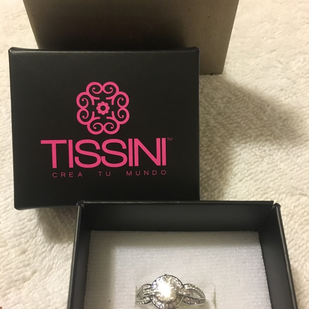 Ring silver plated
