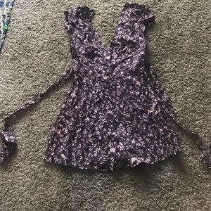 Urban Outfitters Floral Romper