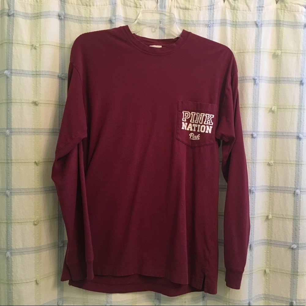 VS Pink long sleeve shirt