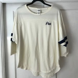 Victoria Secret/Pink 3/4 sleeve shirt
