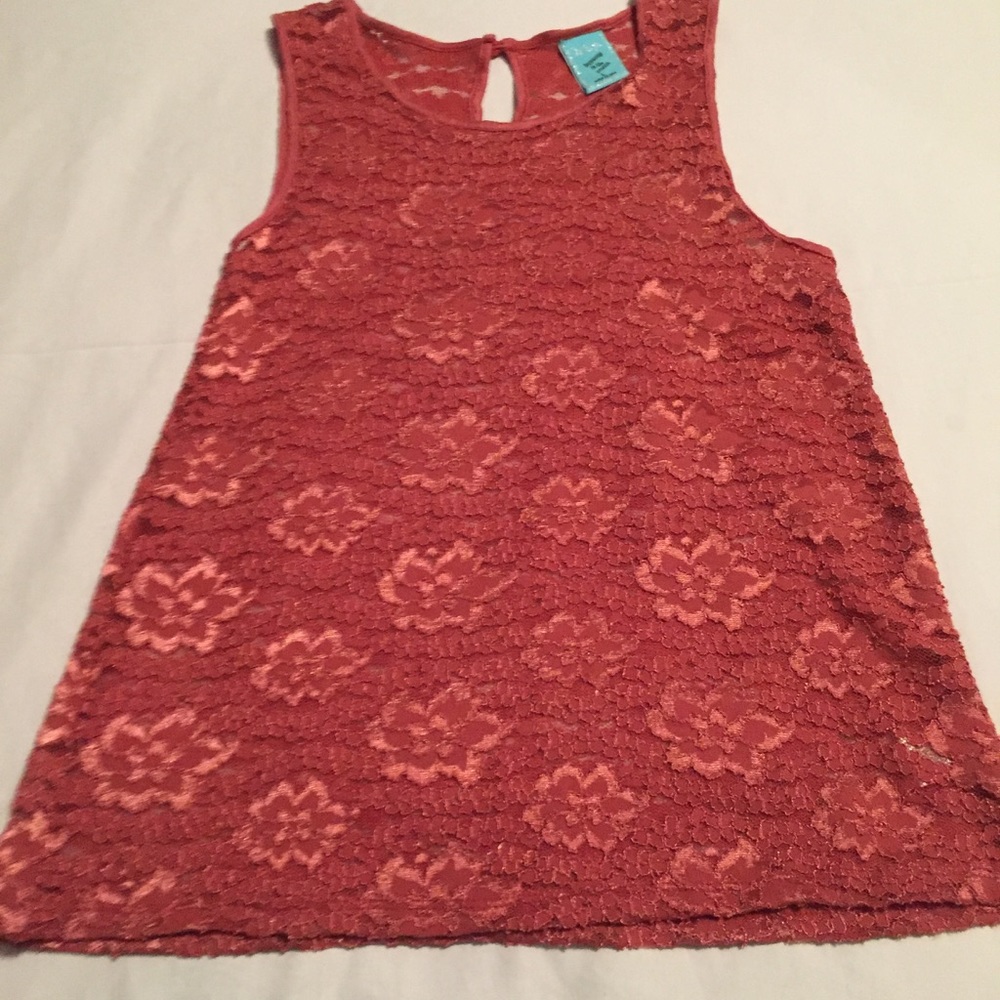 🎈🎈🎈SOLD🎈🎈🎈Coral sleeveless large fancy top