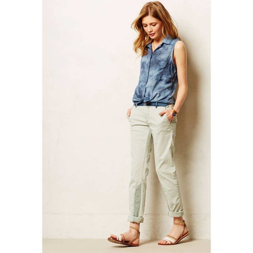 Chambray Pilcro Chinos