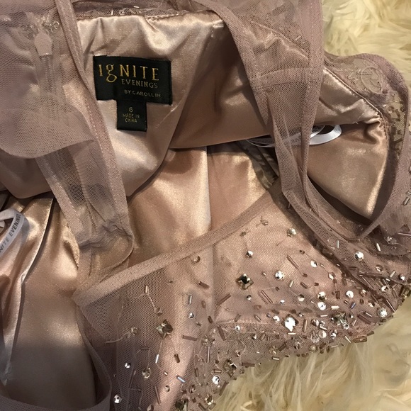 Gorgeous Rose Gold Formal Gown 💜💕 - Picture 5 of 8