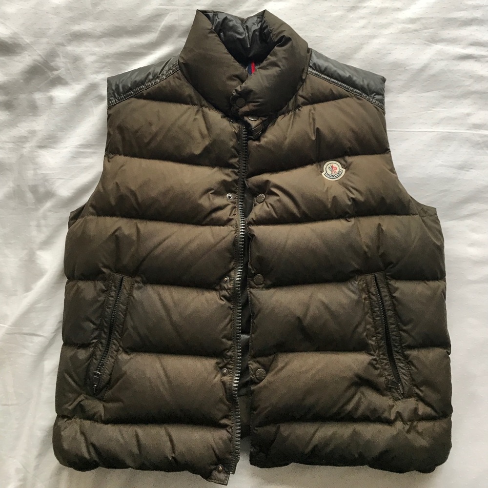 Army Green Moncler Vest