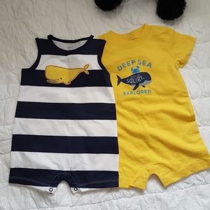 Carter's Sea Playsuit Set