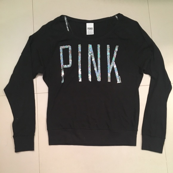PINK Victoria's Secret Tops - PINK sequin shirt