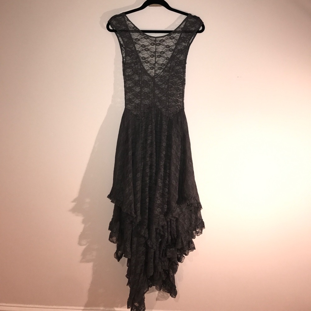 Gray Dress Free People Intimately Free - Picture 1 of 7