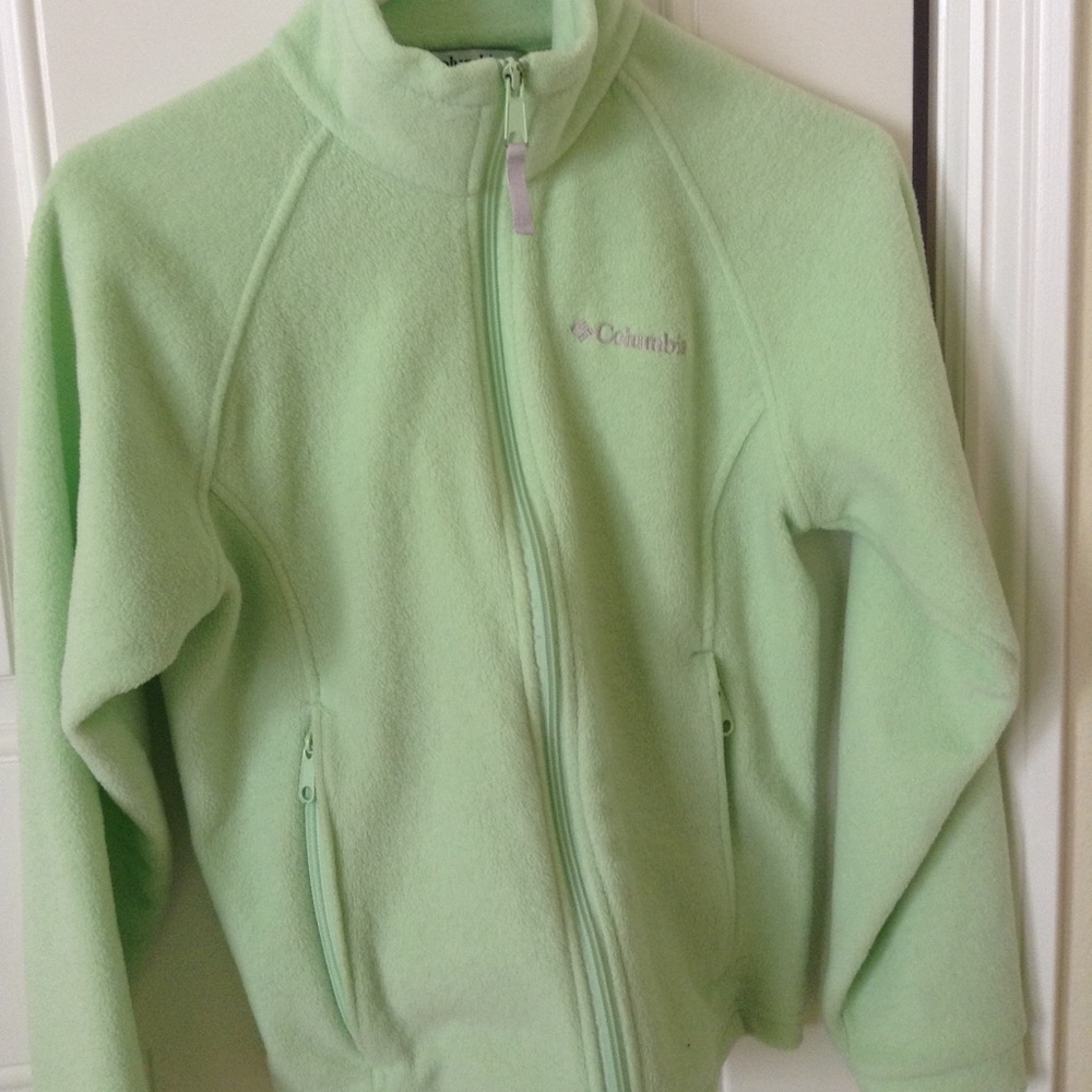 Fuzzy Columbia jacket