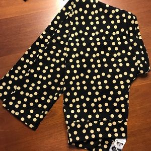 Mudpie black/tan dot ankle pants