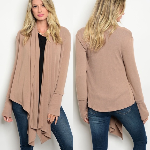 | MOCHA KNIT CARDIGAN | - Picture 3 of 5