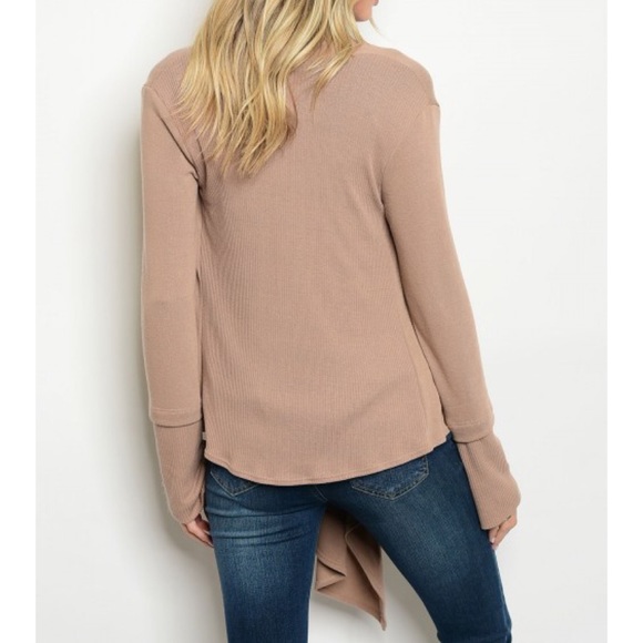 | MOCHA KNIT CARDIGAN | - Picture 2 of 5