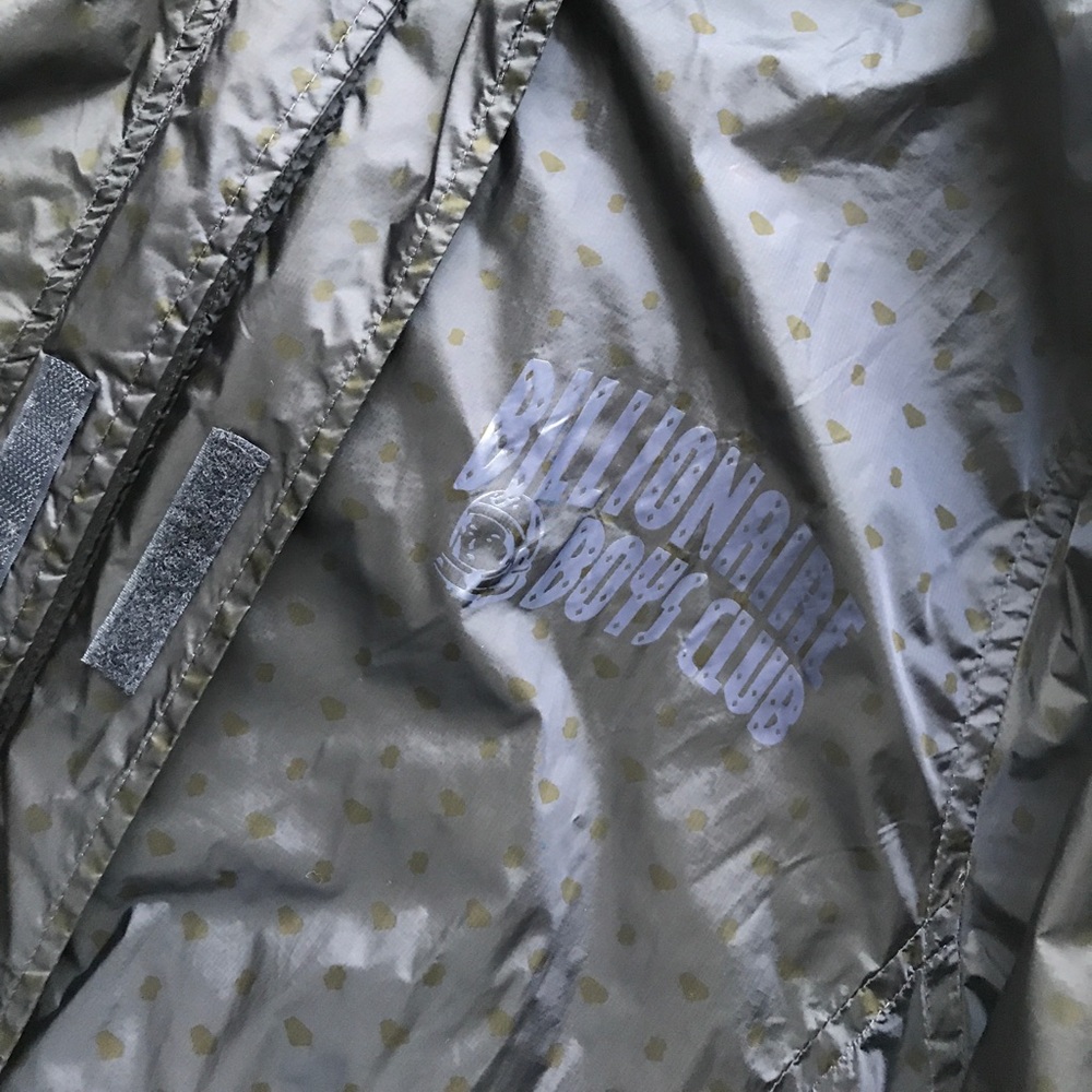 Billionaire Boys Club Navy and Black Raincoat