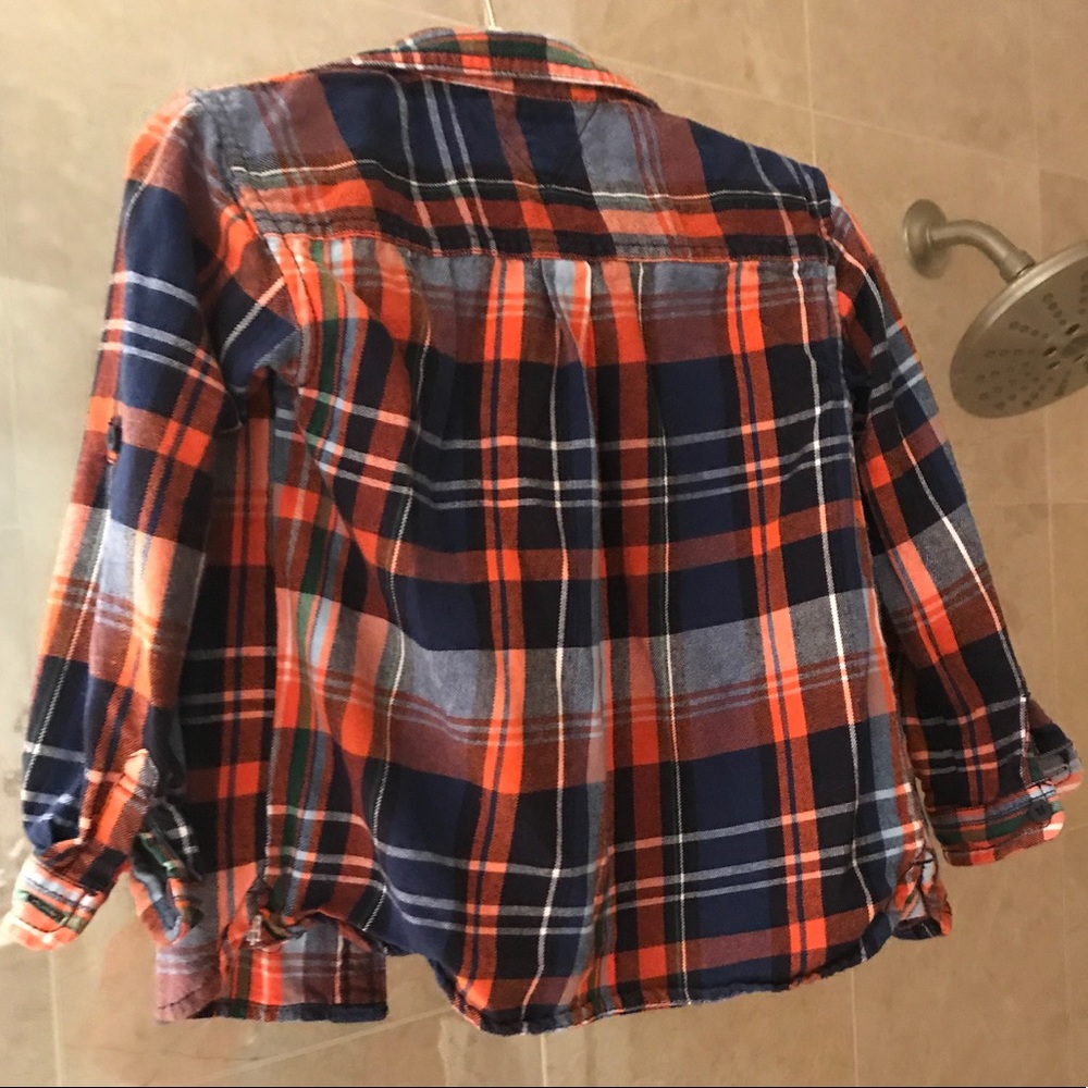 Tommy Hilfiger flannel boys shirt 4t