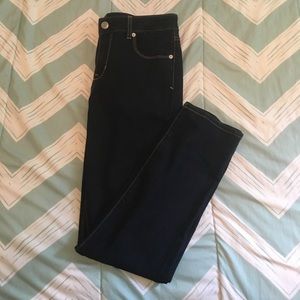 American Eagle dark skinny jeans size 10