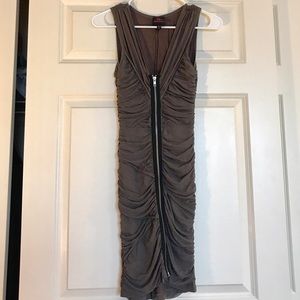 2b BEBE dress gray