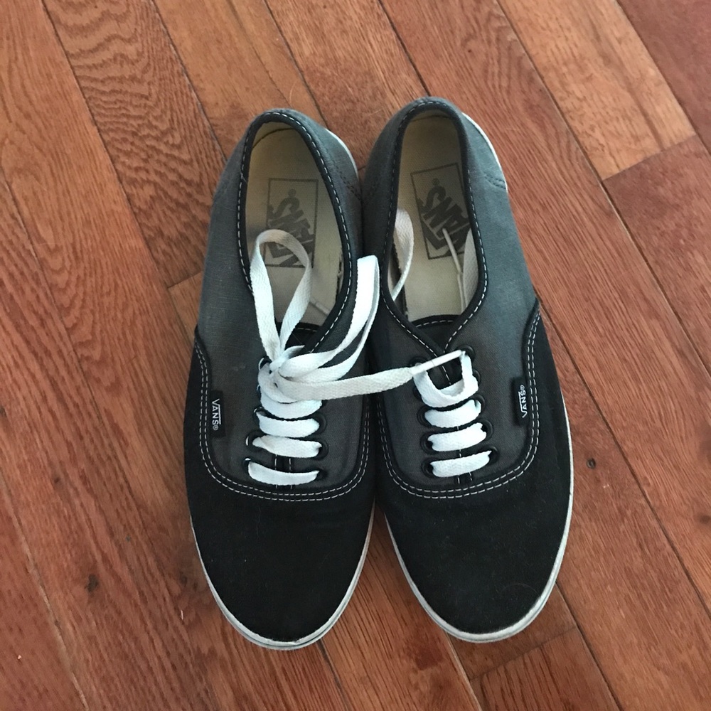 Black & Gray Vans