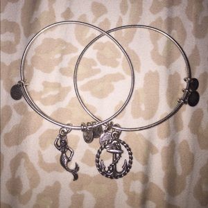 Mermaid & Anchor Alex & Ani Bracelets
