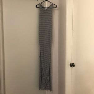 Maternity maxi dress