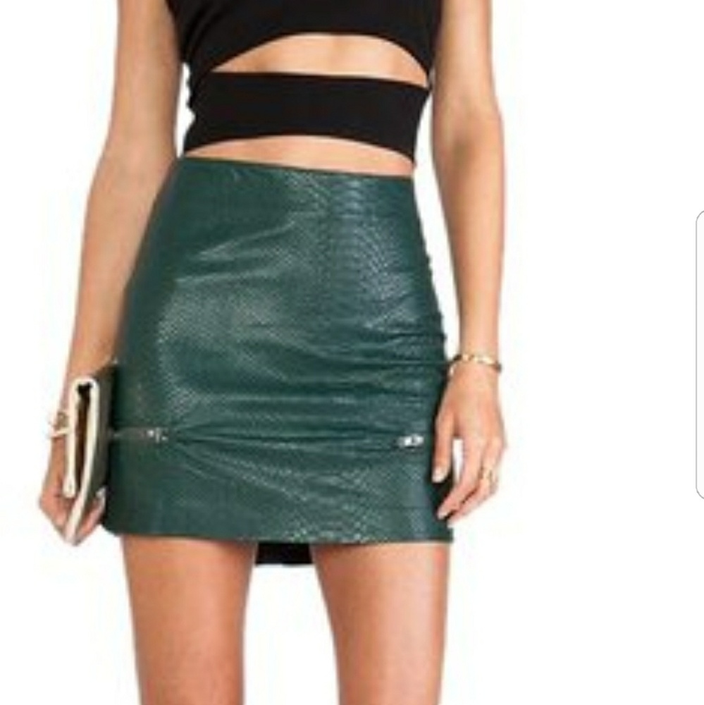 LOVERS + FRIENDS 'GOOD TO BE BAD MINI SKIRT'