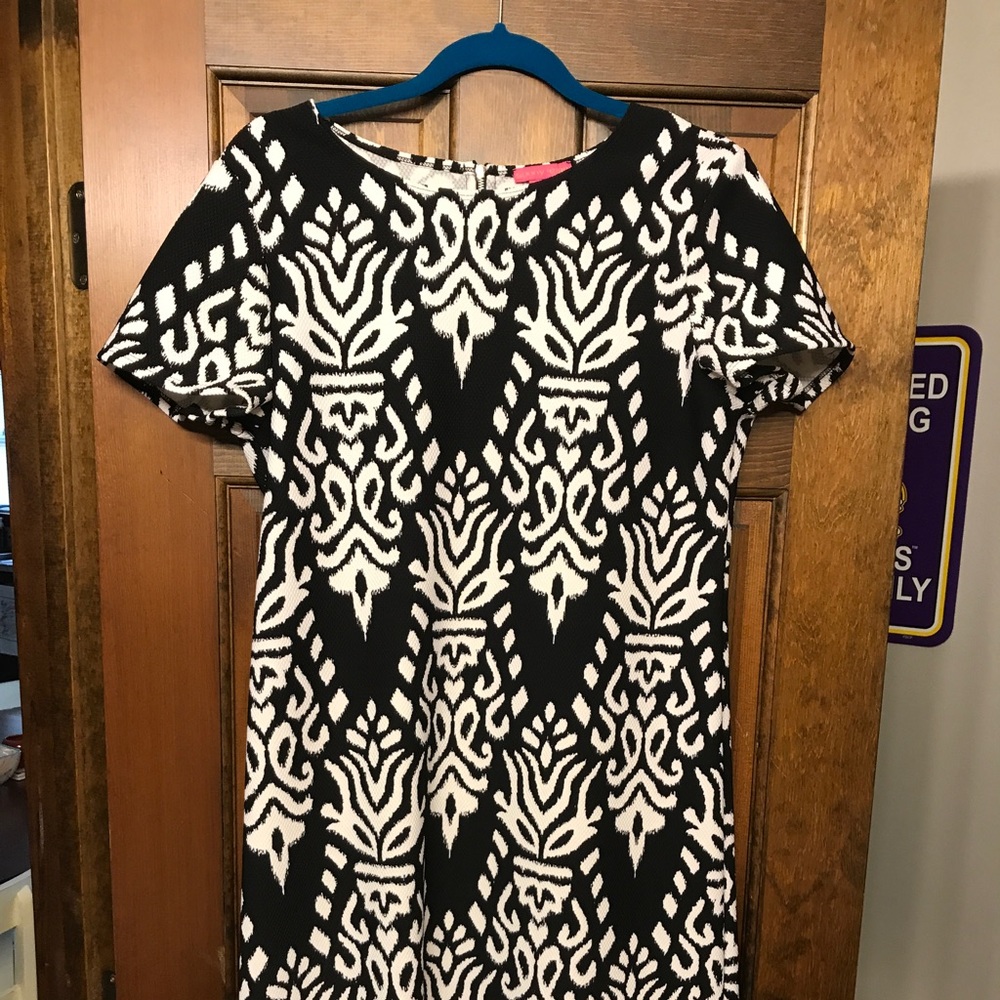 Sunny Leigh black and white dress