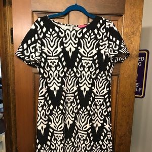 Sunny Leigh black and white dress