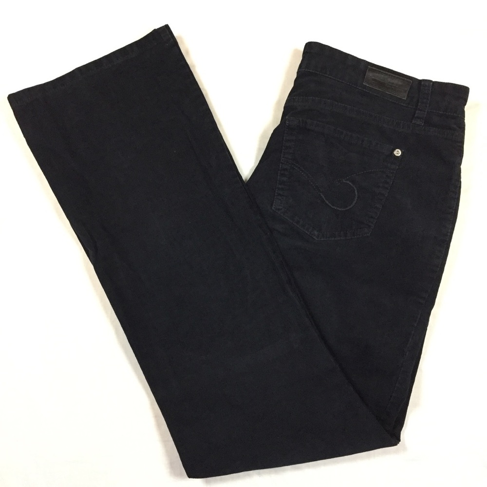 Stretchy Navy Corduroy Pants Size 12