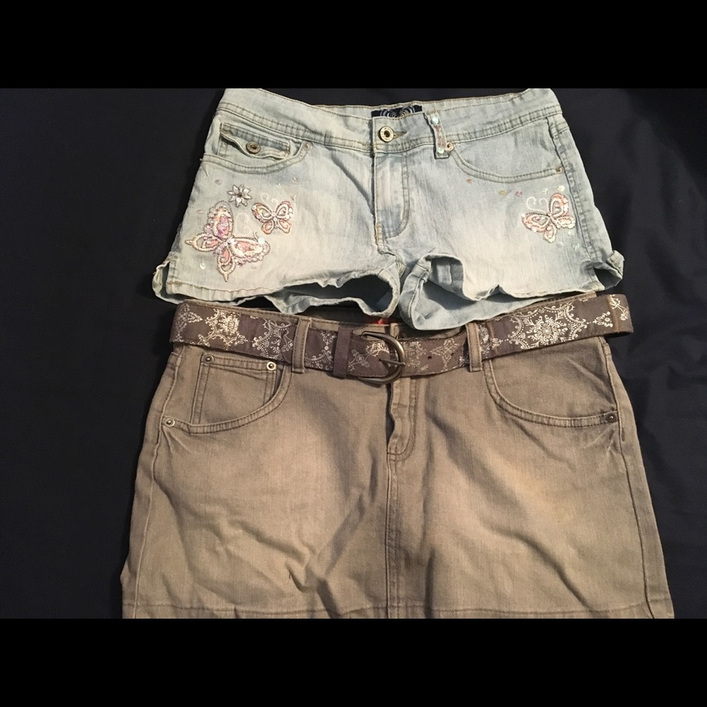 2pc short/skirt bundle
