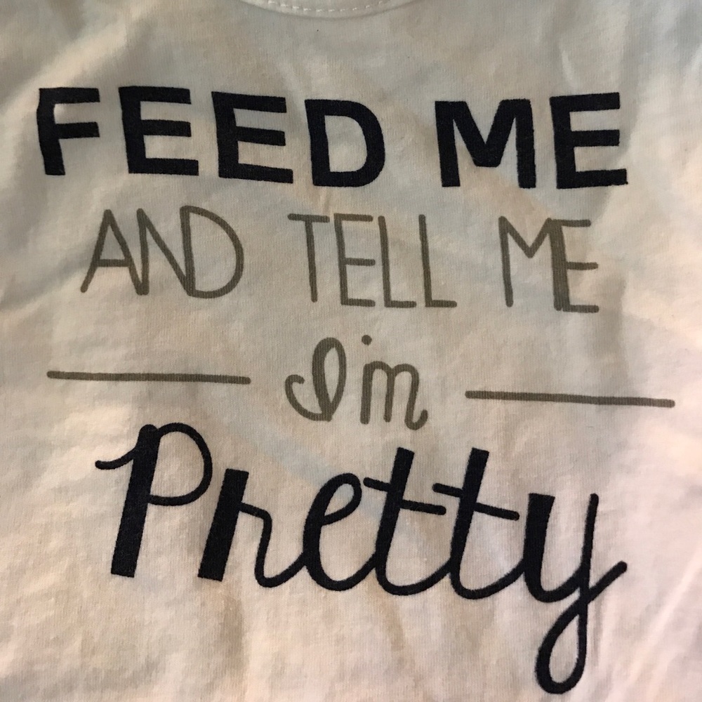 Tell Me I'm Pretty Onesie