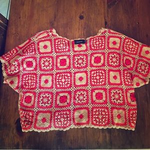 Minkpink crochet top