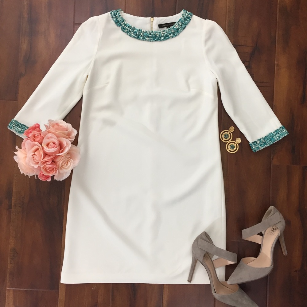 Cynthia Steffe • Cleopatra Bead-Embellished Dress