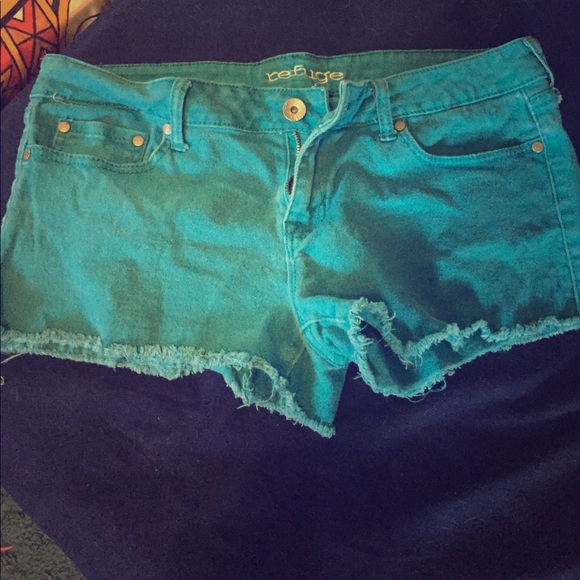 Blue Refuge Shorts - Picture 1 of 3
