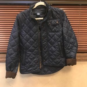 Navy Quilted Ralph Lauren Jacket